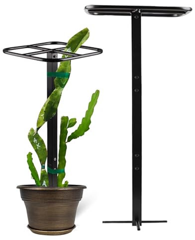 Tuxxjzm Outdoor Plant Trellis | Gardening Trellis - Dragon Fruit Tower Climbing Post for Grapevine Houseplant Support Wedding Outdoor Garden Indoor Home Balcony Patio