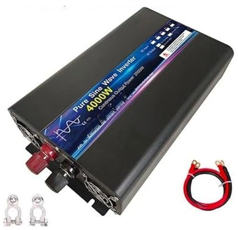 Onda Sinusoidale Convertitore Di Potenza Portatile DC 12V 24V 48V A AC220V Inverter Solare Per Auto Trasformatore Potenza A Onda Sinusoidale Pura Inverter Potenza Convertitore Corrente(48V,220V-240V60