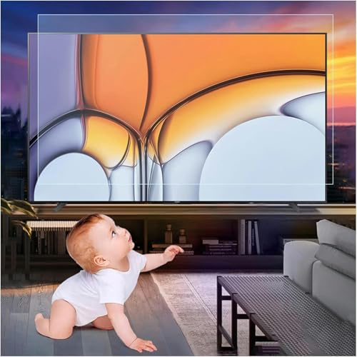 Film protecteur d'écran mat anti-lumière bleue pour TV LCD, LED et QLED 4K HDTV, 1269 x 721 mm, 1056 x 596 mm