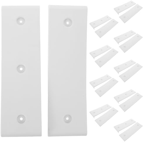 PAMINGONO 10pcs Boat Trailer Bunk Board Slide Pads Low Friction Glide Weather Resistant Trailer Bunk Sliders for Small to Boats Fit