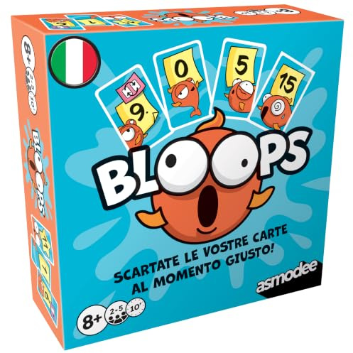 Asmodee – BLOOPS – Gioco da Tavolo di Memoria