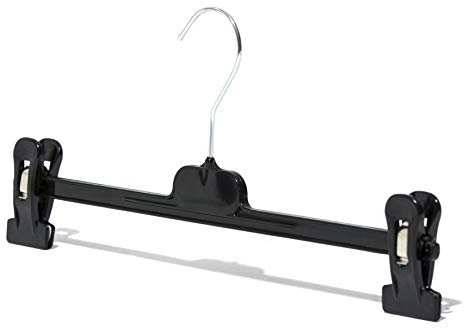 10 Grucce Prodotte in Italia Materiale 100% Riciclato attento all’ambiente con Pinze Regolabili in Silicone Antiscivolo per Gonne Pantaloni e Sciarpe