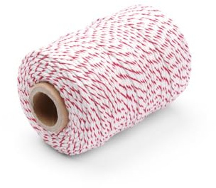 HENDI Bratenschnur, Roulade, Grillschnur, Küchengarn, Spule mit 200g Schnur Aus T/C-Baumwolle, Einer Baumwoll-Polyester-Mischung, Stückzahl: 1, Ca. 132m