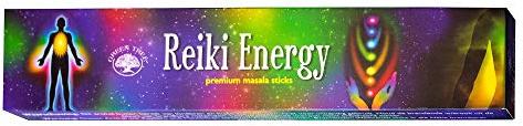 Chakra Räucherstäbchen Green Tree Incense Reiki Energy 15gr.