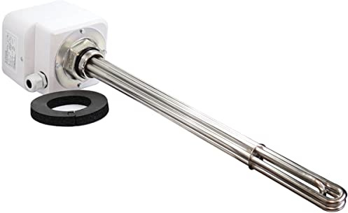WITTKOWARE Elektro-Einschraubheizkörper mit Thermostat, DN40 (1½, 6/4), 3X 230V~/400V, 6kW, Eintauchtiefe 520mm