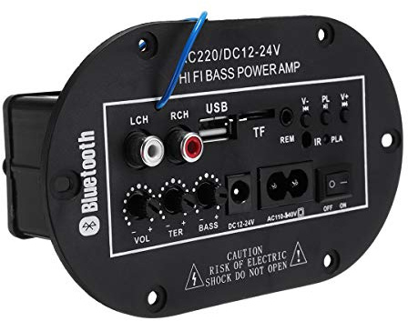 YONGYAO 100W Haute Puissance Bluetooth Subwoofer Hi-FI Bass AMP Amplificateur Conseil avec télécommande pour la Voiture de Voiture MP3 Audio