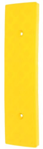 Rampe Seuil en Plastique Jaune pour Voiture et Moto