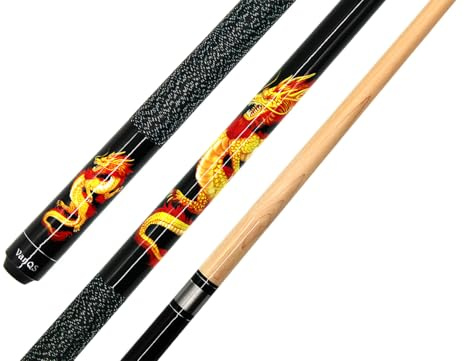 BILMAG Billardqueue Pool Queue Dragon, 2-TLG, 145cm