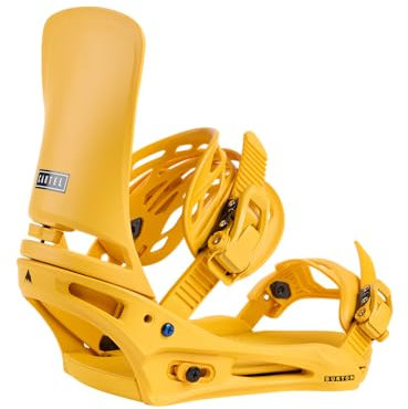 Burton Cartel Re: Flex - Fijaciones de snowboard para hombre, color dorado