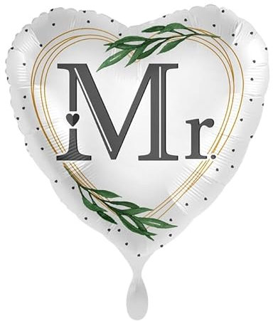 NEU Folienballon - Mr. - ca. 45cm Durchmesser
