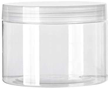 Pots De Confiture Bocaux de stockage de 30 à 150ml, bocaux de confiture vides, couvercle transparent, récipient de confiture rechargeable à visser en plastique, bouteille de voyage Bocaux De Conservat