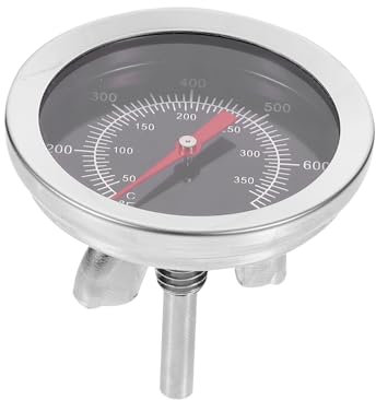 Alipis Edelstahl Ofen Thermometer Backofen Kochen Thermometer Mit Übersichtlicher Skala Für Haushaltsofen Und Grillen
