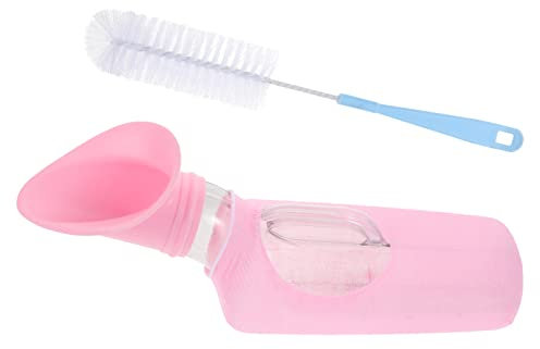 MOBUTOFU Portable Urinal Für Männer Notfall Urinflasche Für Senioren Praktische Urinflasche Für Reisen Outdoor Leicht Und Handlich Notfallnutzung Für Unterwegs Pflegebedarf Für