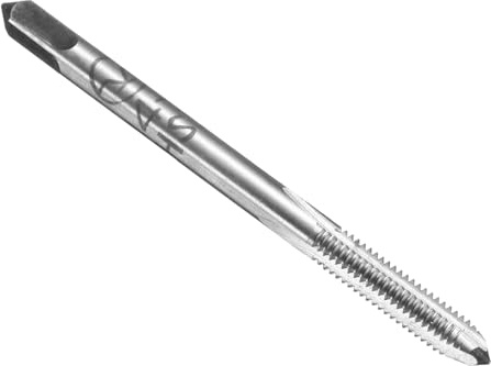 QUARKZMAN Hand Gewindebohrer, M4x0,7 Metrisch Gewindeschneider, Rechtshänder HSS6542, Geradnut-Schlichtschneider(SB)