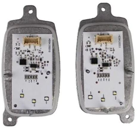 Siuku Módulo Luces Auto Compatible con Megane IV 2016-2022 1 par de Faros Delanteros de Coche luz de circulación Diurna módulo DRL 285753299R 285759447R Piezas