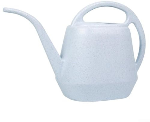 Annaffiatoio da giardino con beccuccio lungo, impugnatura ergonomica e design leggero per irrigazione senza sforzo in attività di orticoltura (grigio)