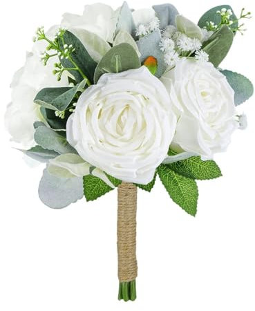 ＡＷＨＡＯ Brautstrauß, Blumenstrauß Zum Werfen, für Die Zeremonie zu Hause, Hochzeit