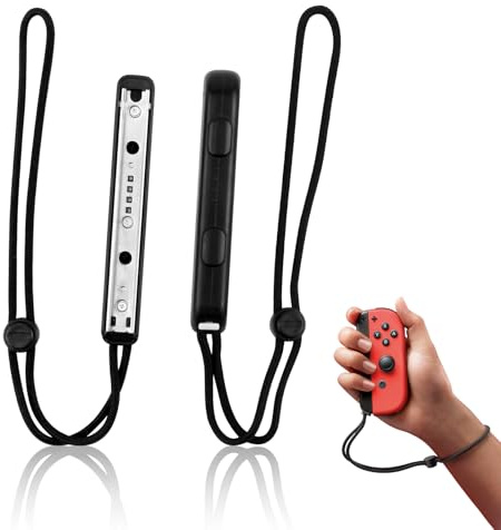 1 Paar Schalter Gamepad Riemen mit automatischem Schloss, Handgelenksschlaufe Kompatibel mit Switch Controller Wrist Strap tragbares Ersatz Zubehör für Nintendo Controller Switch OLED Konsole