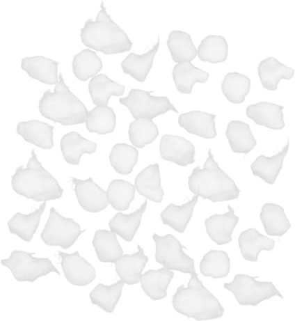 Nagellackentferner Wattebällchen aus Baumwolle, 3 Beutel Weiß | Reinigen und Entfernen von Gel Sowie Lackresten, Sanft und Saugfähig für Zuhause oder Studio
