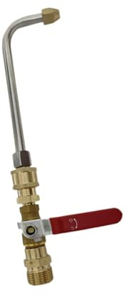 KiBcsLic Pressure Washer Hose Valve, Connector for Easy Use And Installation, Length 23.5cm M22