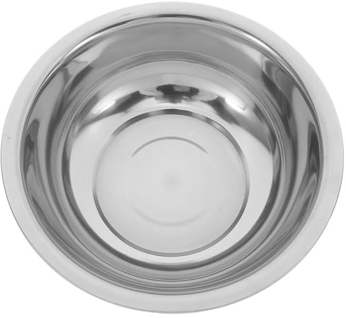 STOBAZA Edelstahl Fußbadewanne 32cm Rostbeständiges Verdicktes Waschbecken für Füße und Gesicht Multifunktionales Fußbad Eimer für Bad und Wäsche