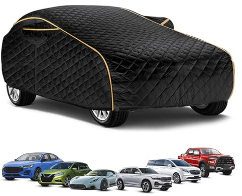 Anti-Granizo Funda de Coche para Opel Cascada Convertible,Funda Coche Anti-Granizo con Protección UV Solar y Antiviento Polvo Nieve para Uso en Interiores y Exteriores