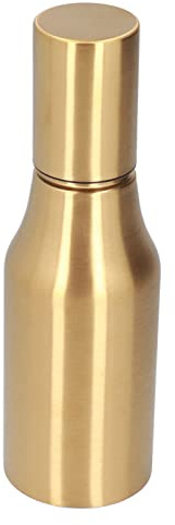 NOENNULL Decanter per Olio D'oliva a Prova di Perdite in Acciaio Inossidabile per Forniture da Contenitore da 500 Ml per gli Appassionati di (Oro)