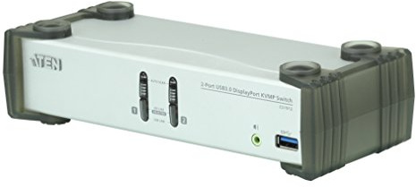 Aten CS1912 switch KVM DisplayPort 1.1/USB 3.0/HP -2 ports