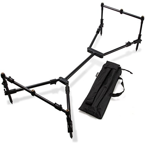 G8DS® Rod Pod Normadic mit Aufbewahrungstasche inkl 3 Banksticks, Angeln