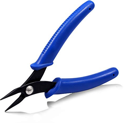 SPEEDWOX Round Nose Pliers with Smooth Jaws 5.5 Inch Jewelry Pliers for Jewelry Making Bending and Looping Wires Craft DIY Hobby Tools