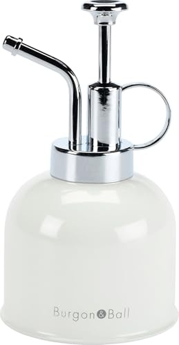 Burgon & Ball Stainless Steel Indoor Plant Mister, 300 ml Capacity, Neutral Stone