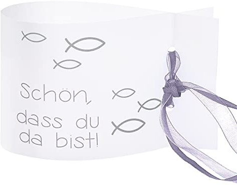 Portavelas con forma de peces, 8 unidades, minivelas decorativas como decoración de mesa para niños y niñas, comunión, confirmación, bautizo, velas de té, 12,0 x 8,0 cm aprox. (gris)