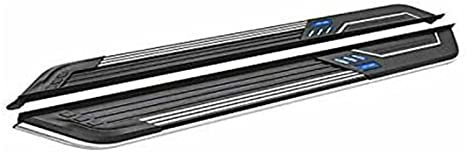 Voiture Jupes latérales 2 pièces Barre latérale d'escaliers latéraux pédale Voiture pour Chevrolet pour Traverse 2018~2022 marchepieds latéraux marchepied Gauche Droite Jupes latérales Marche