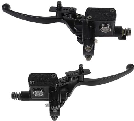 VANZACK 1 Paar 50250 CCM Vorderradbremse Fahrrad vorderer hydraulischer Bremshebel ATV Bremshebel ATV Bremssystem Heimtrainer Fahrrad hydraulischer Bremsgriff Bremshebel am Lenker