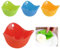 Poached Egg Moulds, 4Pcs Silicone Egg Poacher Poached Egg Maker Egg Poacher Cups Egg Poaching Cups Air Fryer Egg Poacher for Perfect Poached Eggs, Multicolor Premium LFGB Grade Egg Poachers