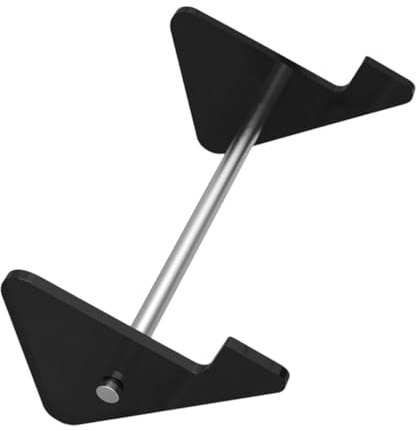 UKCOCO Support De Clavier Mécanique Incliné Antidérapant En Acier Inoxydable Présentoir Portable Pour Bureau Et Maison 6.30X4.72X3.15In