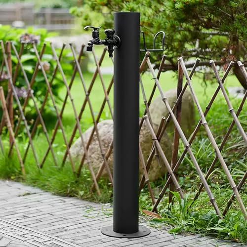 XCSCUK Colonna d'Acqua da Giardino Verticale per Esterni, Fontana per idrante da Giardino, Supporto per Tubo Indipendente, per Giardini e Cortili