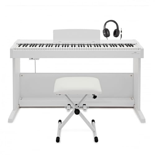 VISIONKEY-500 Piano Digital 88 Teclas, Taburete y Cascos