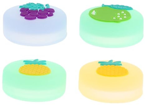 Holibanna 4 Pezzi cappello da rocker accessori gaming cappucci del joystick copri bottoni con teschio supporto del controller dell'interruttore accessori del controllore Gel di silice