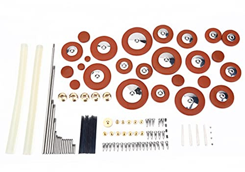Strumenti di Riparazione per Sassofono Alto in Metallo Solido Durevole Set Completo per Manutenzione e Riparazione Fai-da-te Ideale per Appassionati e Professionisti con Diverse Di