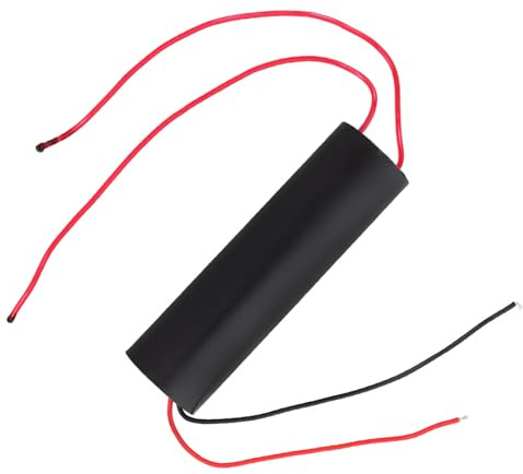 LALAFINA Inverter di tensione e generatore alta tensione modulo step-up in plastica nera per esperimenti scientifici