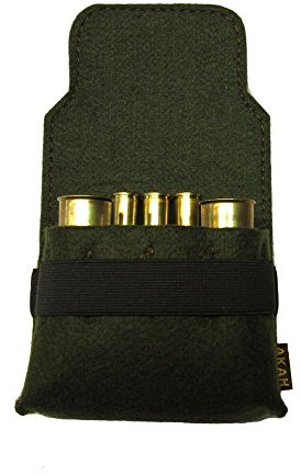 Akah Filzpatronenetui für 5 Kugel- u. 4 Schrotpatronen