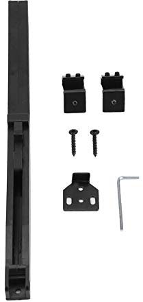 Système de ressort de fermeture en douceur de porte coulisse mécanisme d'amortisseur accessoire de remise de meubles pour rail coulissant kit de rail de matériel de porte en bois de grange avec vis de