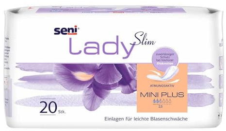 SENI Lady Slim Inkontinenzeinlage mini plus 20 St