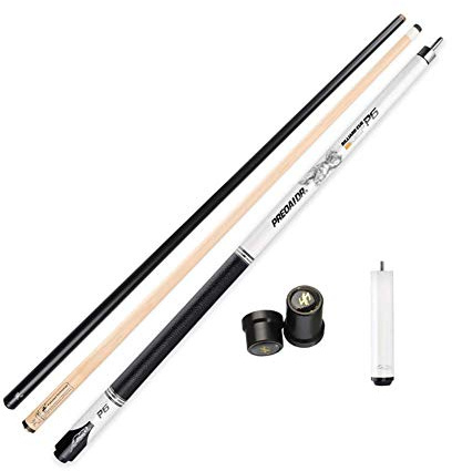 YRU Taco De Billar De 1/2 Junta, 147CM Hecho A Mano De Carbono + Eje De Arce Palo De Taco De Billar Profesional De Billar 19-20 Oz(Size:11.5MM,Color:A-2shafts-extension)