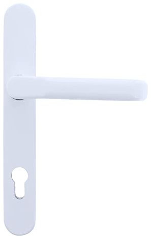 ToniTec VARIO Halbgarnitur Weiß Drücker Innen/Außen PZ 92 mm mit variablen Schraublöchern