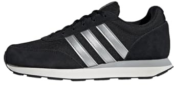 adidas Femme Run 60s 3.0 Shoes, Core Black/Silver/Core White, 37 1/3 EU