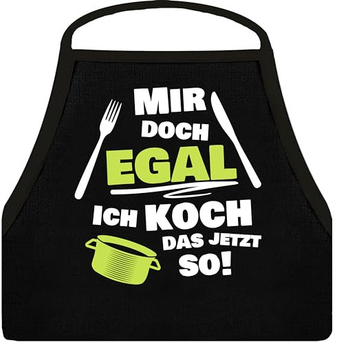 Shirtoo Lustige Kochschürze als humorvolle Geschenkidee für Hobby-Köche/Köchinnen, die Immer Alles Besser wissen.