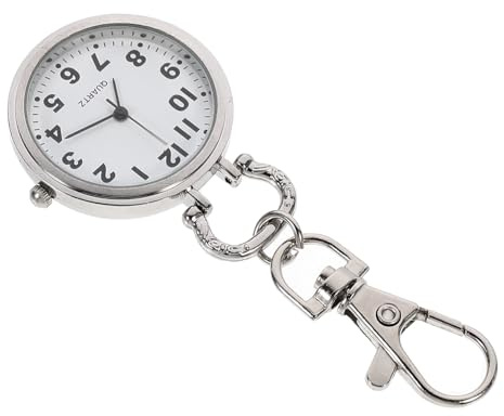 SAFIGLE 1 X Krankenschwesteruhr Aus Zinklegierung Mit Schlüsselschnalle Krankenschwester Taschenuhr Tragbare Uhr Arztuhr Arzt Taschenuhr Alte Herrenuhr Alte Herren