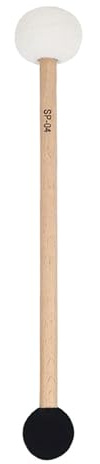 YLWX Multifunktionaler Klangschalen Schlägel Kristallklangschalen-Singing Bowl Mallet Instrumentenzubehör Holzgriff(B)